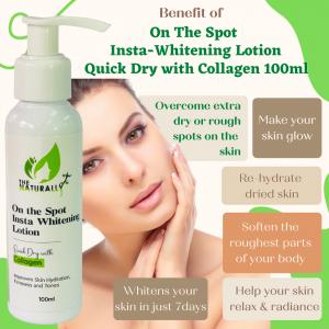On The Spot Insta-Whitening Lotion Quick Dry with Collagen 100ML