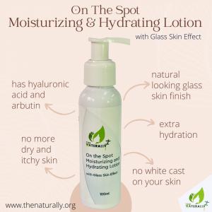 On The Spot Moisturizing & Hydrating Lotion with Glass Skin Effect