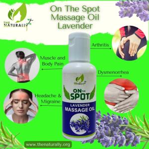 On The Spot Lavender Aromatic Massage Oil 60ML