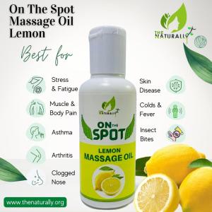On The Spot Lemon Relaxing Massaget Oil 60ML