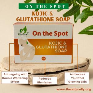 On The Spot Kojic & Glutathione Soap - 135G